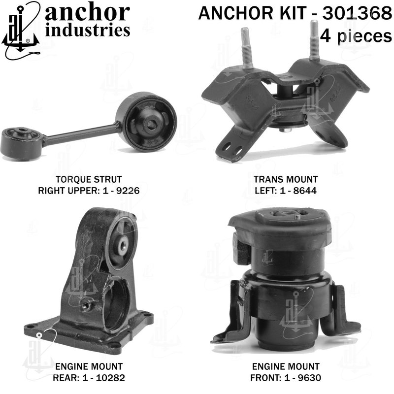 Anchor 301368 Engine Mount Kit