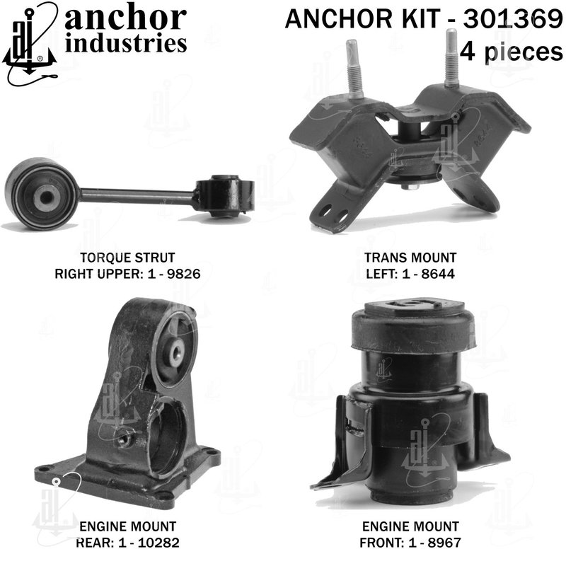 Anchor 301369 Engine Mount Kit