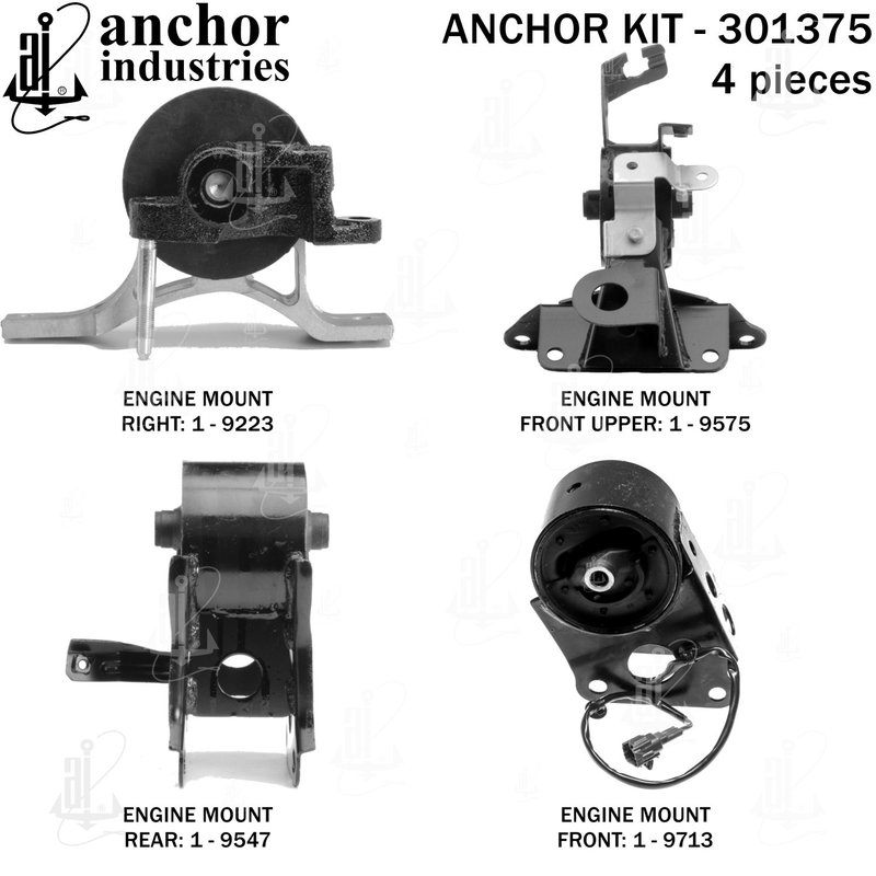 Anchor 301375 Engine Mount Kit