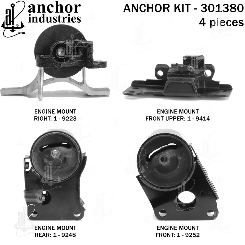 Anchor 301380 Engine Mount Kit
