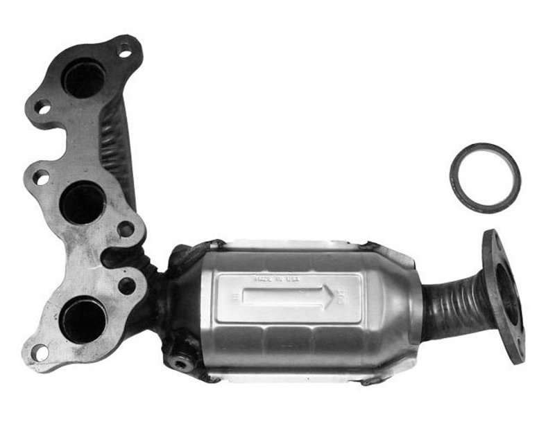 AP Exhaust 641238 Catalytic Converter with Integrated Exhaust Manifold - Front or Front Left