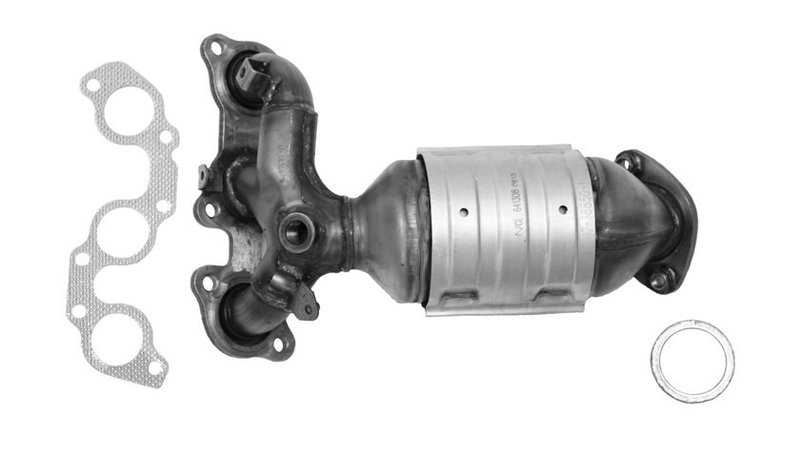 AP Exhaust 641308 Catalytic Converter with Integrated Exhaust Manifold - Front Right or Rear