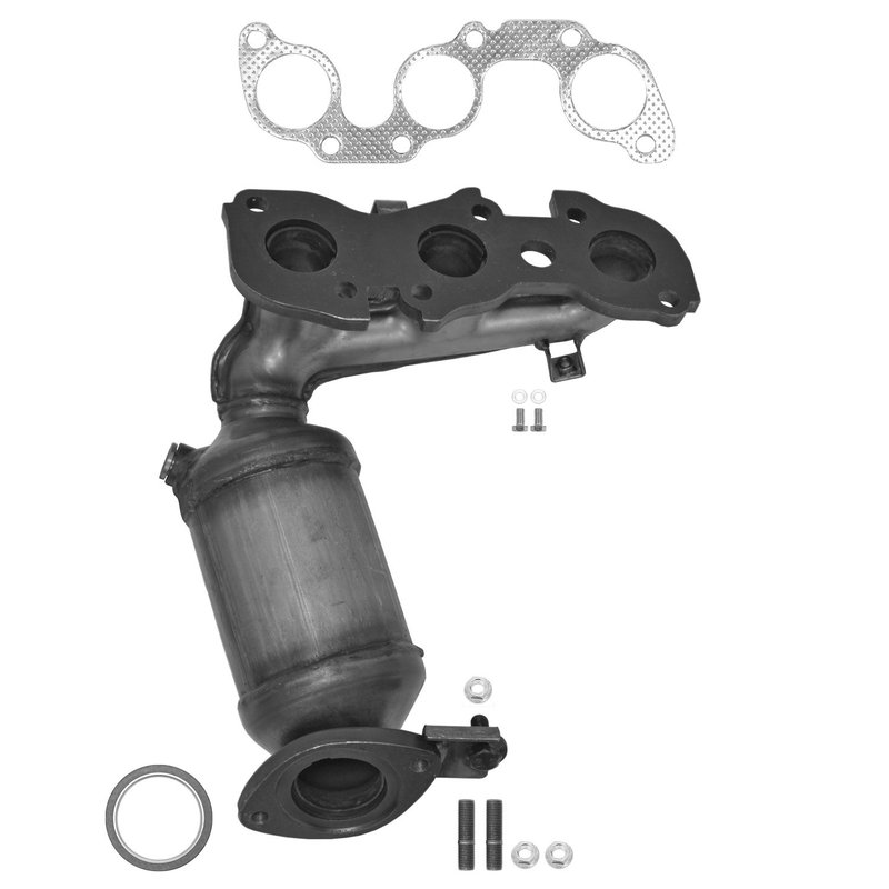 AP Exhaust 641525 Catalytic Converter with Integrated Exhaust Manifold - Front or Front Left