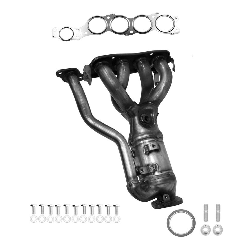 AP Exhaust 641597 Catalytic Converter with Integrated Exhaust Manifold - Front