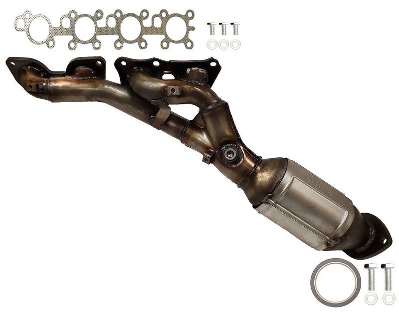AP Exhaust 641604 Catalytic Converter with Integrated Exhaust Manifold - Left