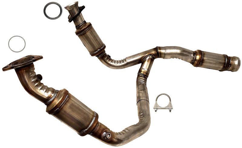 AP Exhaust 645149 Catalytic Converter - Front