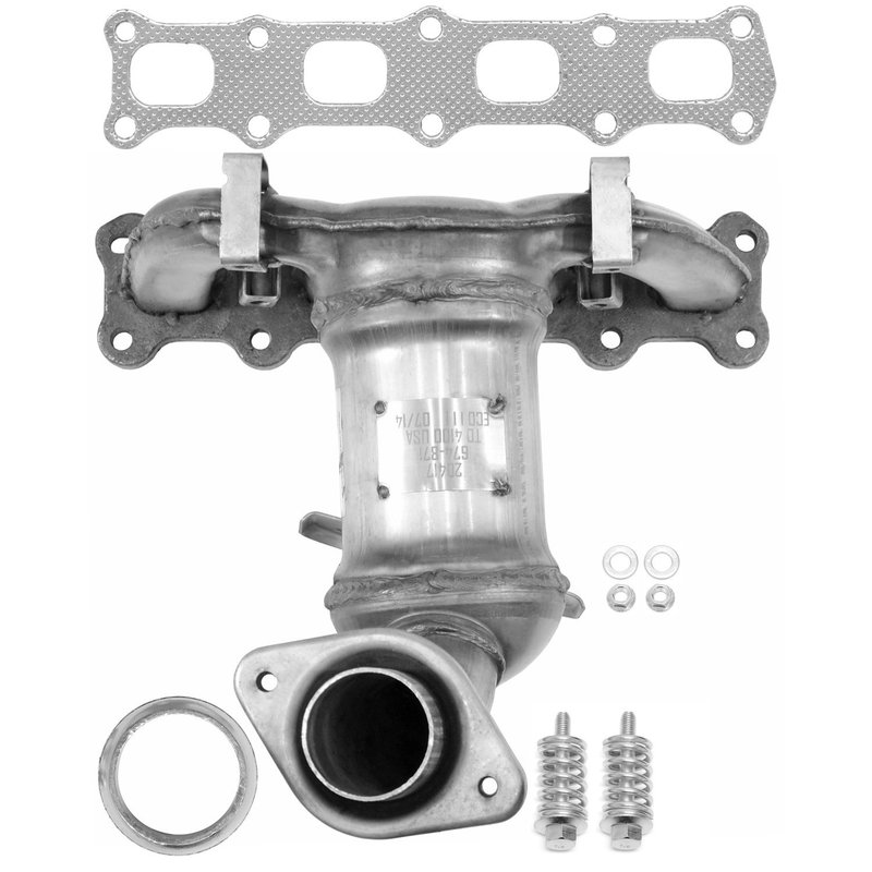 AP Exhaust 770040 Catalytic Converter with Integrated Exhaust Manifold - Front