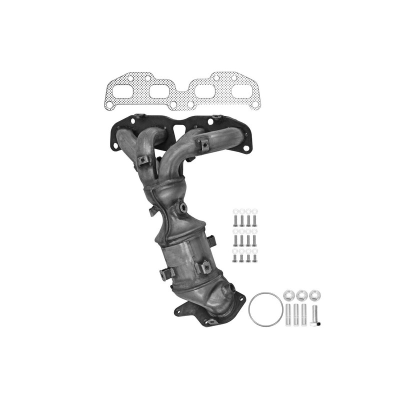 AP Exhaust 771093 Catalytic Converter with Integrated Exhaust Manifold - Front