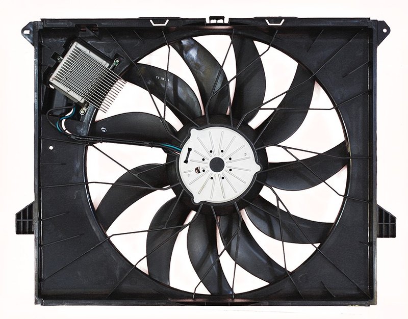 APDI 6010004 Dual Radiator and Condenser Fan Assembly
