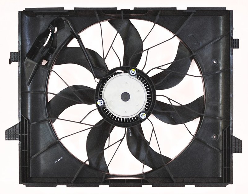 APDI 6010012 Dual Radiator and Condenser Fan Assembly