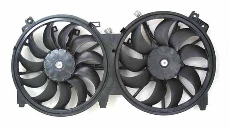APDI 6010043 Dual Radiator and Condenser Fan Assembly