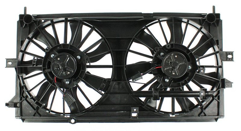 APDI 6010047 Dual Radiator and Condenser Fan Assembly