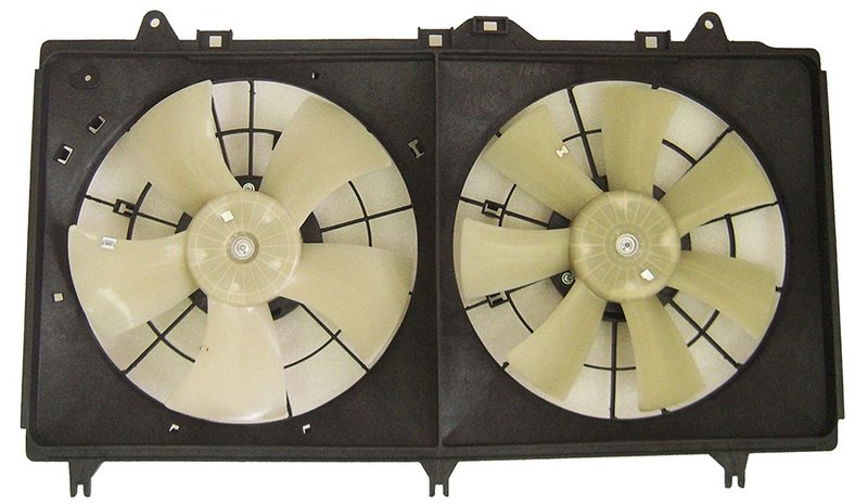 APDI 6010061 Dual Radiator and Condenser Fan Assembly