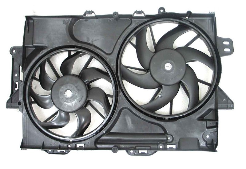 APDI 6010068 Dual Radiator and Condenser Fan Assembly