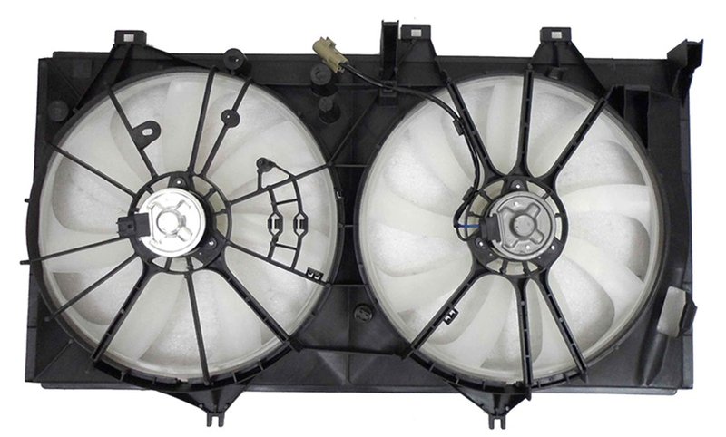 APDI 6010071 Dual Radiator and Condenser Fan Assembly