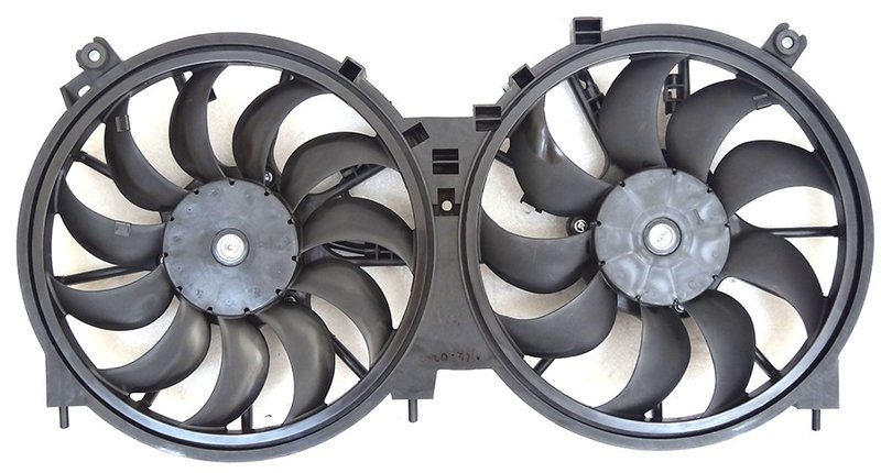 APDI 6010081 Dual Radiator and Condenser Fan Assembly