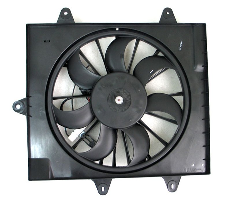 APDI 6010086 Dual Radiator and Condenser Fan Assembly