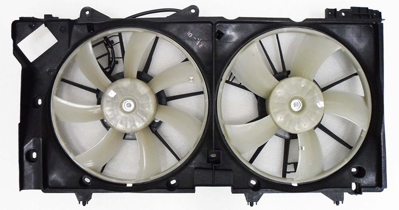 APDI 6010114 Dual Radiator and Condenser Fan Assembly