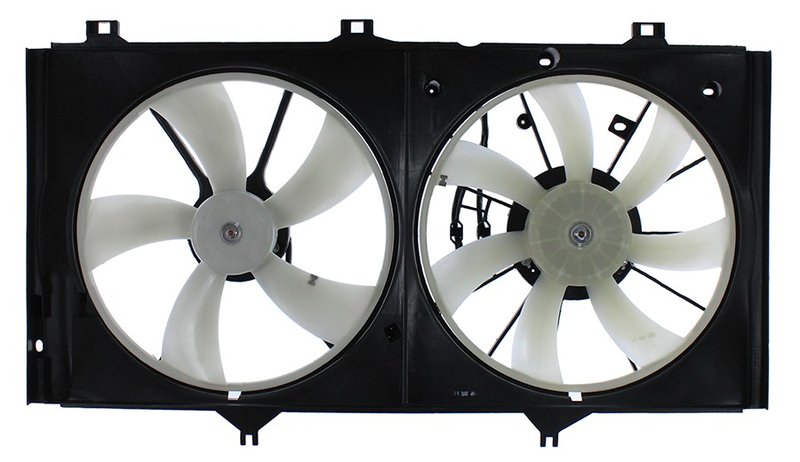 APDI 6010210 Dual Radiator and Condenser Fan Assembly