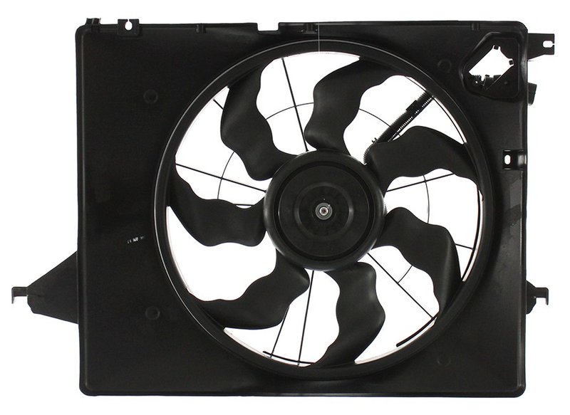 APDI 6010257 Dual Radiator and Condenser Fan Assembly