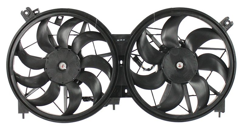 APDI 6010317 Dual Radiator and Condenser Fan Assembly