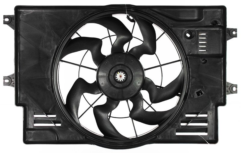 APDI 6010321 Dual Radiator and Condenser Fan Assembly