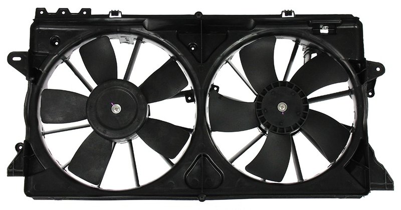 APDI 6010328 Dual Radiator and Condenser Fan Assembly