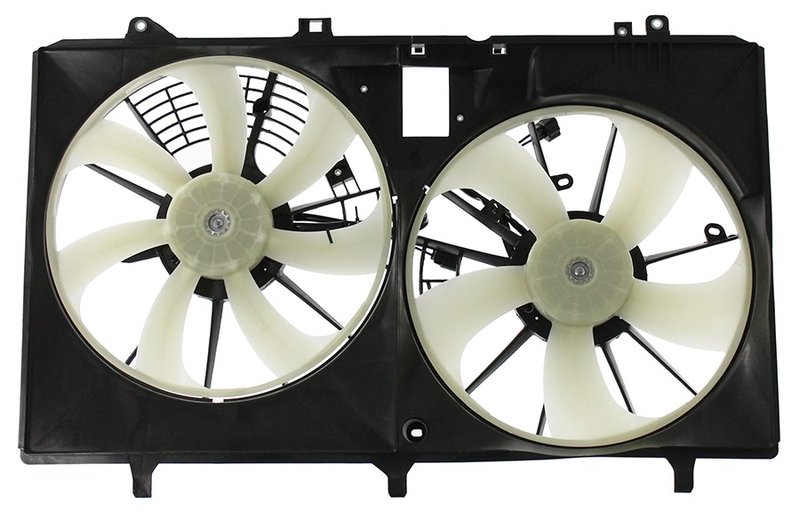 APDI 6010338 Dual Radiator and Condenser Fan Assembly