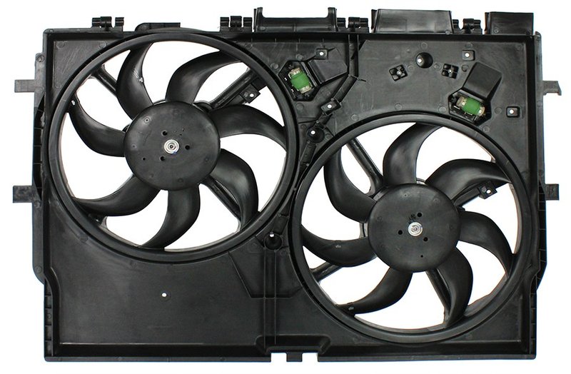 APDI 6010378 Dual Radiator and Condenser Fan Assembly