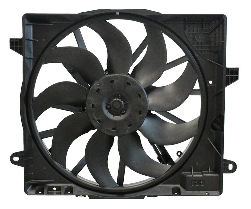 Agility Autoparts 6010382 Dual Radiator and Condenser Fan Assembly