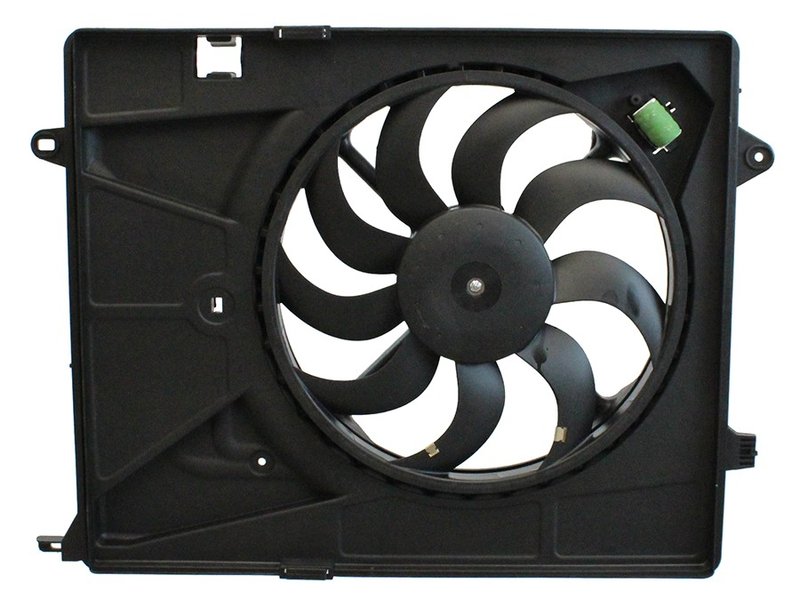 Agility Autoparts 6010421 Dual Radiator and Condenser Fan Assembly