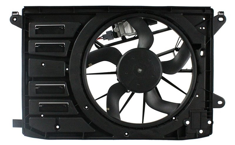 Agility Autoparts 6010432 Dual Radiator and Condenser Fan Assembly