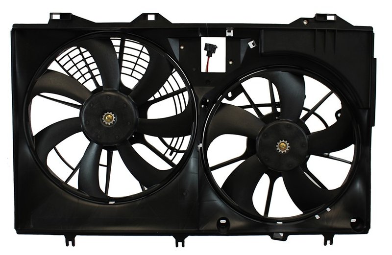 Agility Autoparts 6010445 Dual Radiator and Condenser Fan Assembly