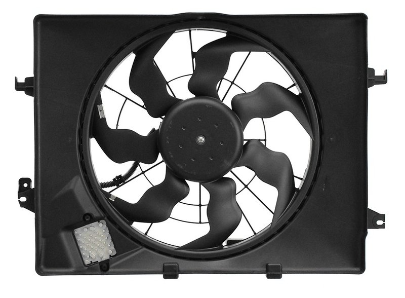 Agility Autoparts 6010446 Dual Radiator and Condenser Fan Assembly