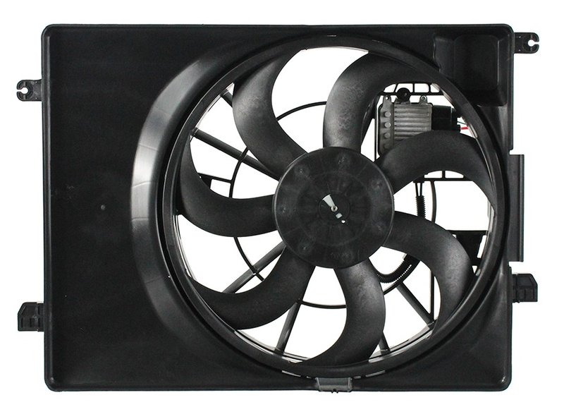 Agility Autoparts 6010476 Dual Radiator and Condenser Fan Assembly