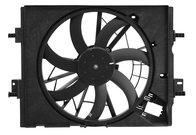 Agility Autoparts 6010477 Dual Radiator and Condenser Fan Assembly