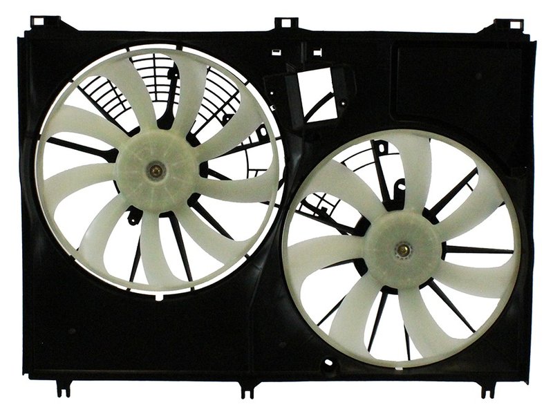 Agility Autoparts 6010503 Dual Radiator and Condenser Fan Assembly