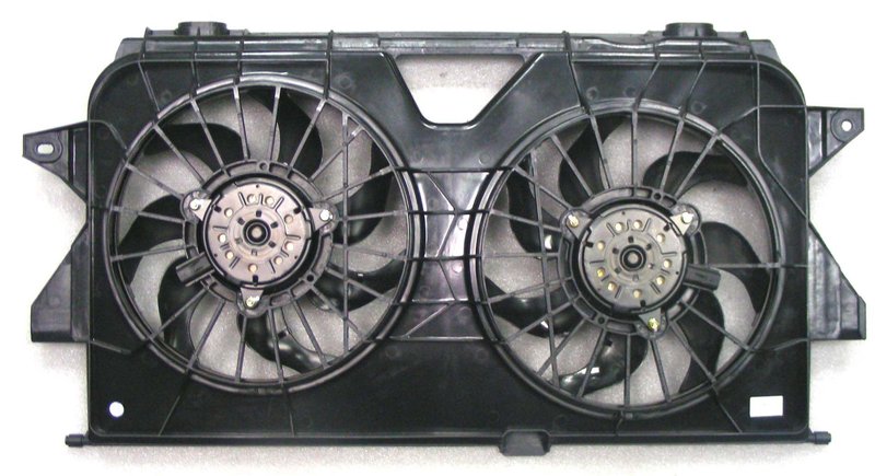 APDI 6015108 Dual Radiator and Condenser Fan Assembly