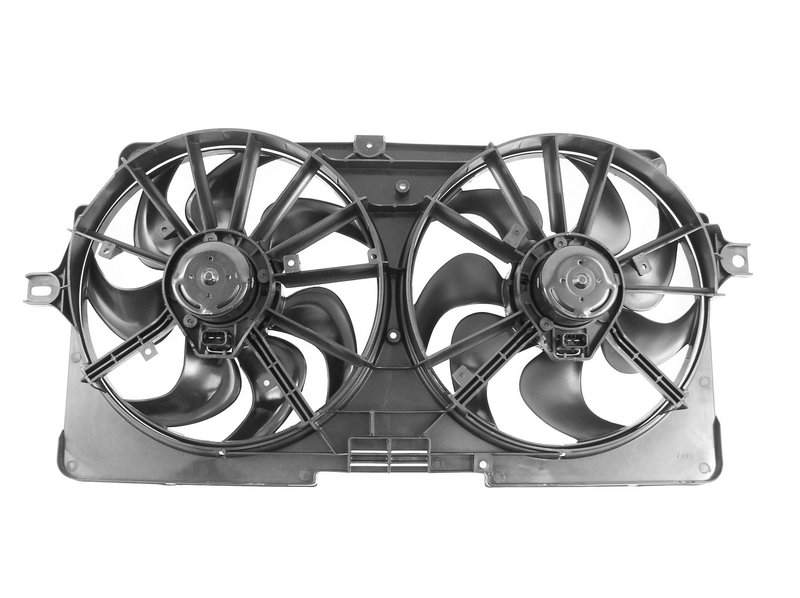 APDI 6016108 Dual Radiator and Condenser Fan Assembly