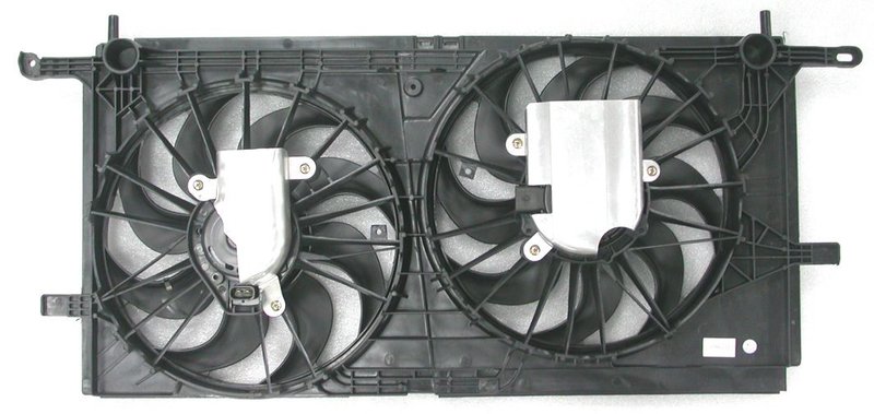 APDI 6016129 Dual Radiator and Condenser Fan Assembly