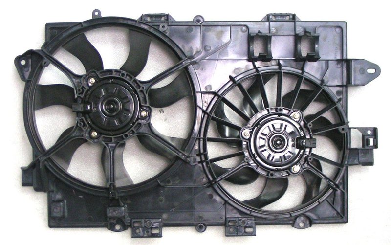 APDI 6016143 Dual Radiator and Condenser Fan Assembly