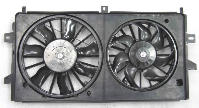 APDI 6016145 Dual Radiator and Condenser Fan Assembly