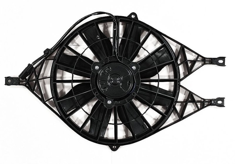 APDI 6017122 Dual Radiator and Condenser Fan Assembly
