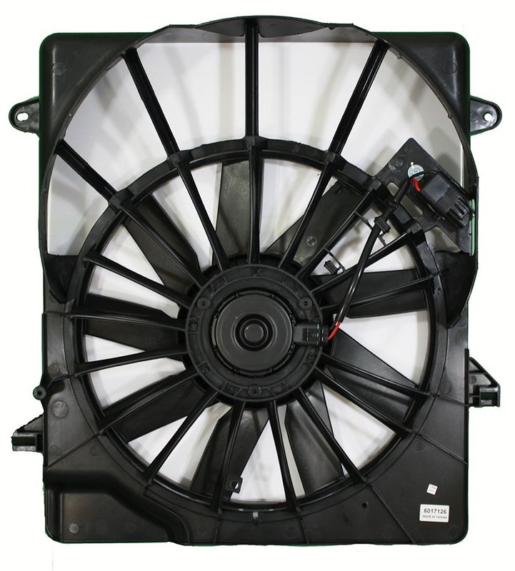 APDI 6017126 Dual Radiator and Condenser Fan Assembly