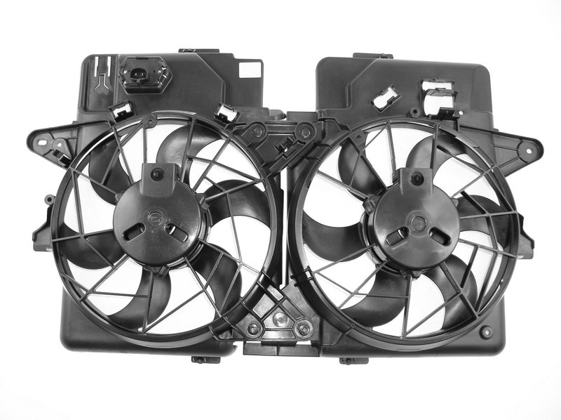 APDI 6018126 Dual Radiator and Condenser Fan Assembly