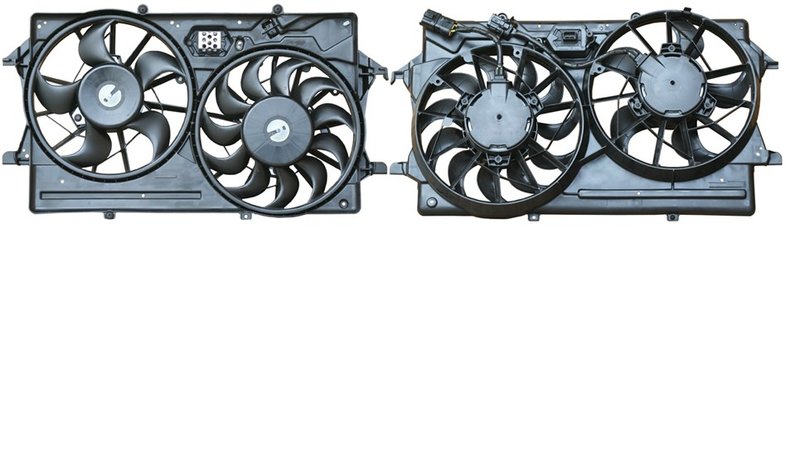 APDI 6018131 Dual Radiator and Condenser Fan Assembly