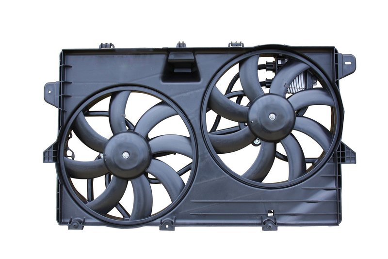APDI 6018155 Dual Radiator and Condenser Fan Assembly