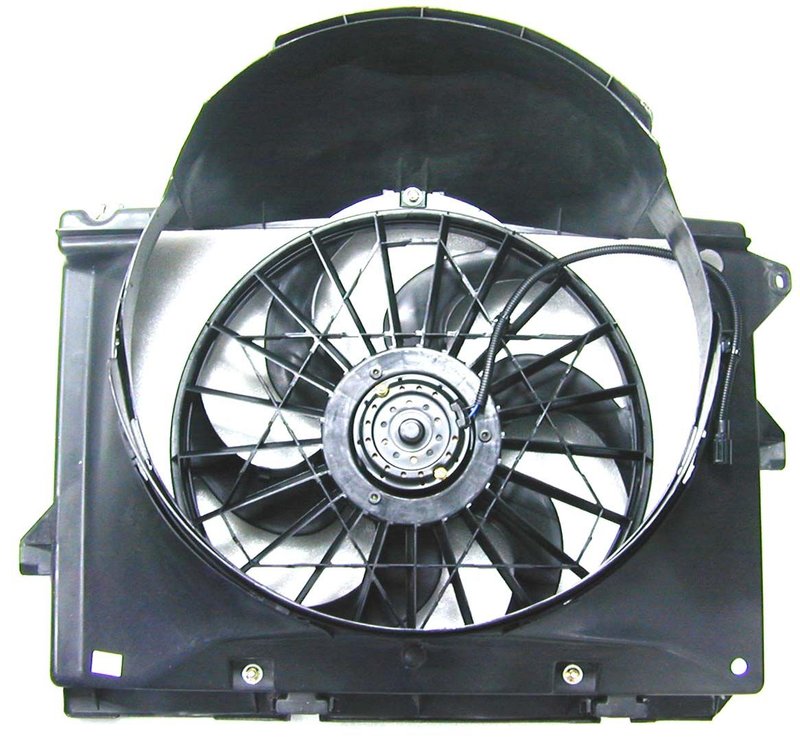 APDI 6024101 Dual Radiator and Condenser Fan Assembly