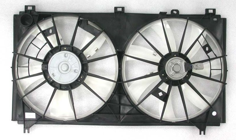 APDI 6025106 Dual Radiator and Condenser Fan Assembly