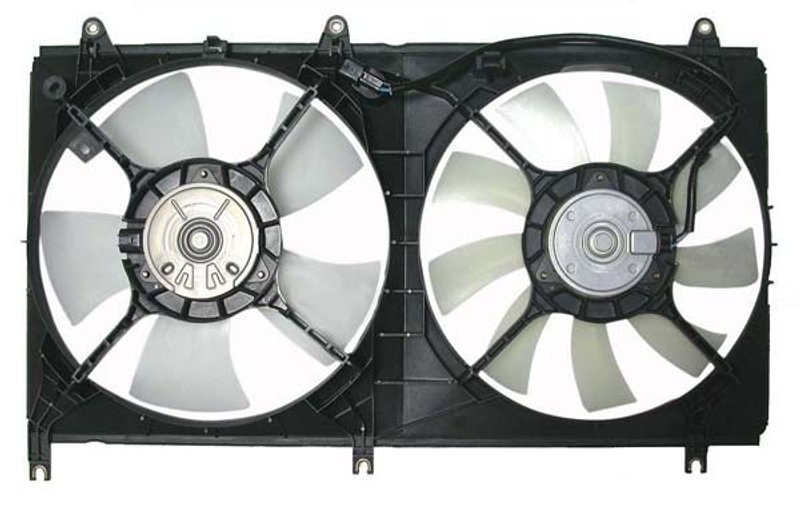 APDI 6026111 Dual Radiator and Condenser Fan Assembly